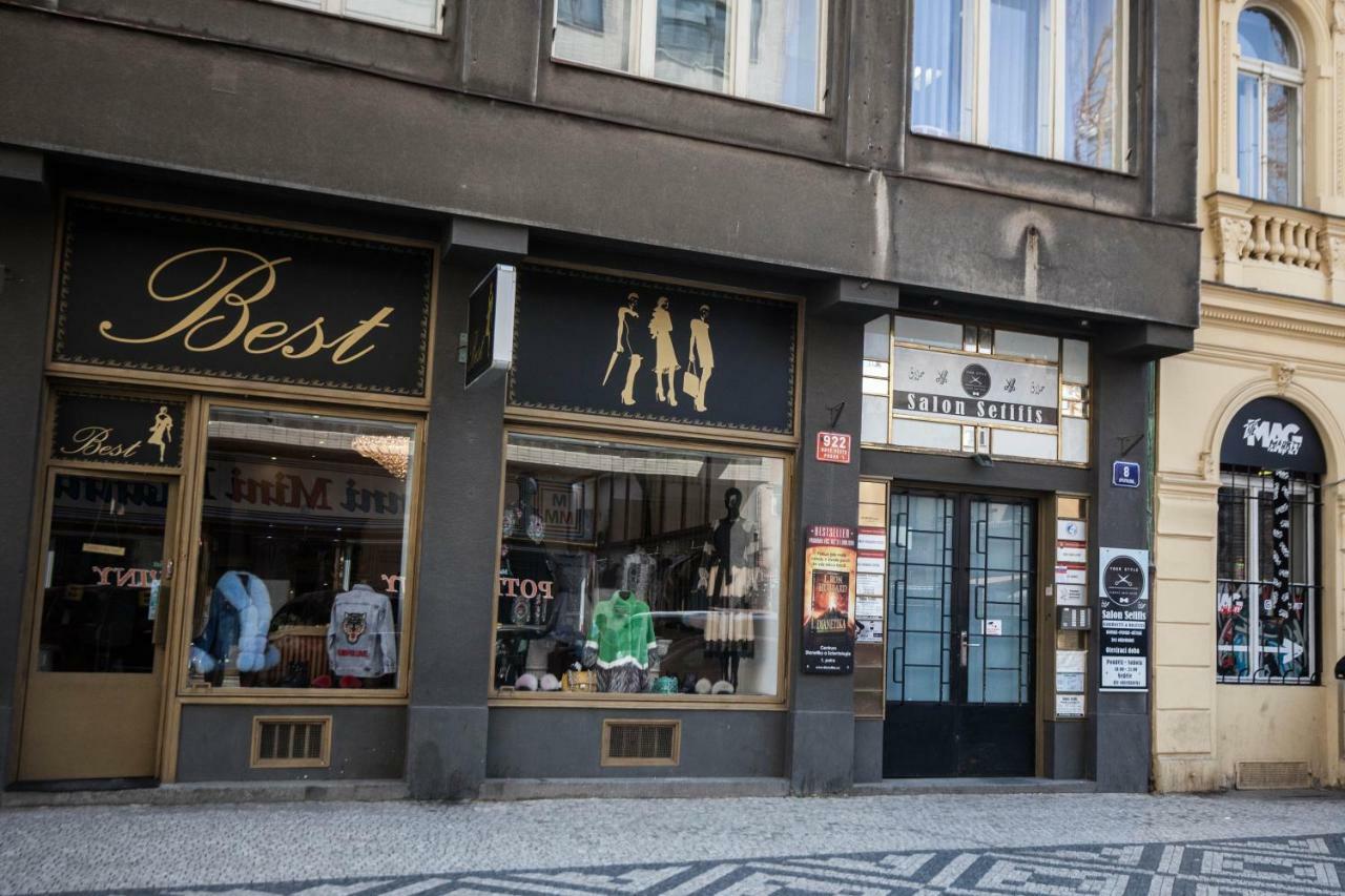 Sunny Central Apartment On Wenceslas Square By Easybnb Prag Eksteriør billede